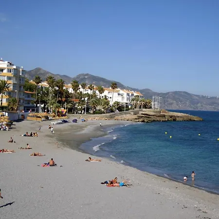 First Line Beach Apartment With Two Bedrooms And Sea View Nerja Exterior photo