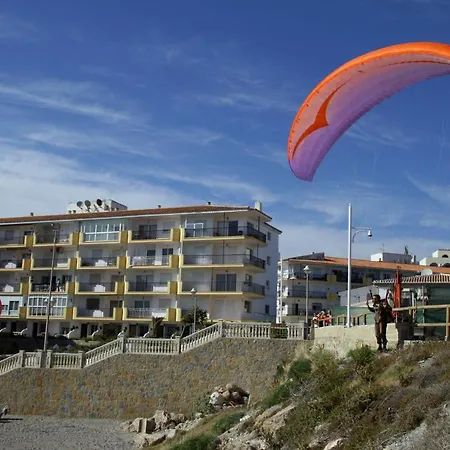 First Line Beach Apartment With Two Bedrooms And Sea View Nerja Exterior photo